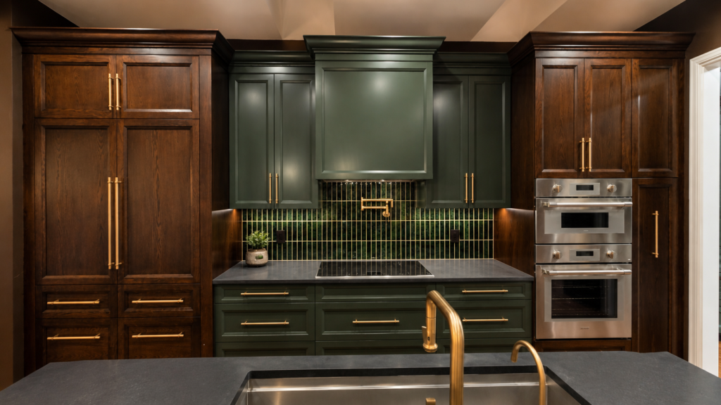 Custom kitchen remodeling project completed by BuildFlow Renovation Group in Denver, Colorado featuring custom cabinetry, quartz countertops, and premium lighting.